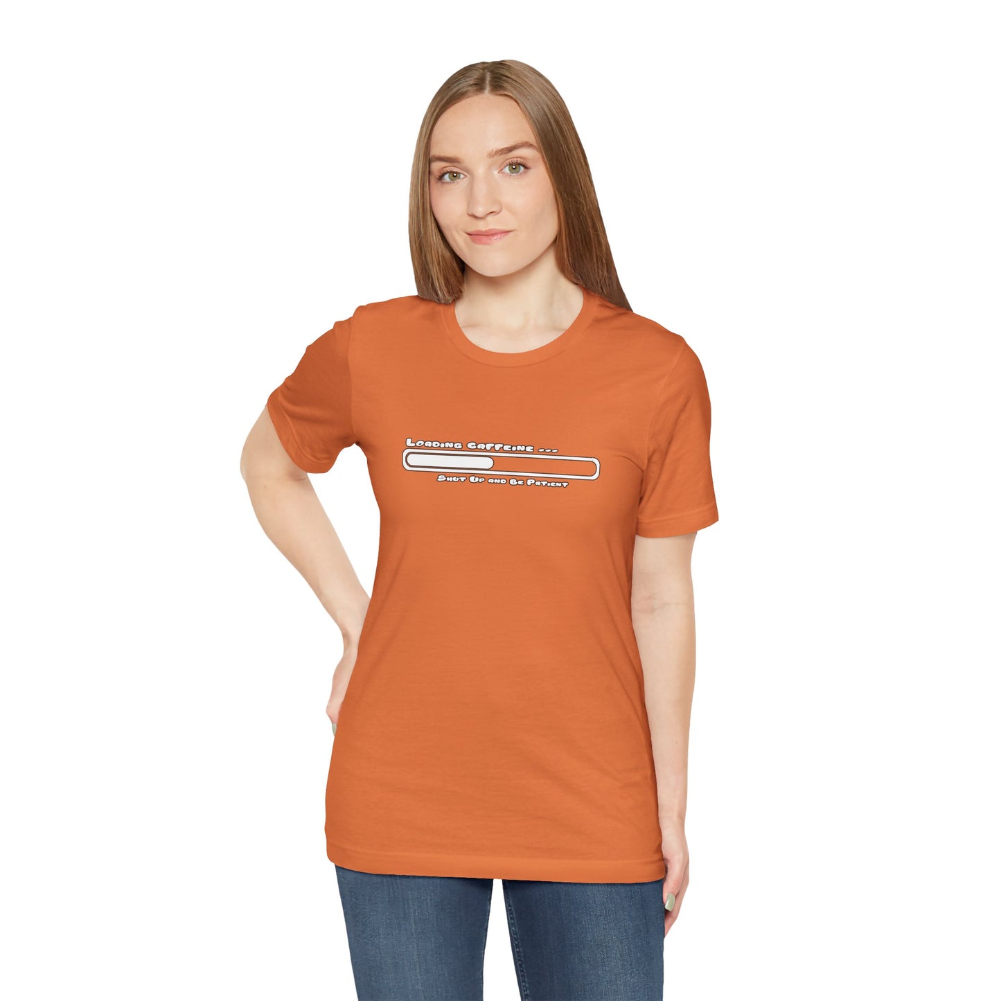 Caffeine Kick Loading: Hush and Wait Tee