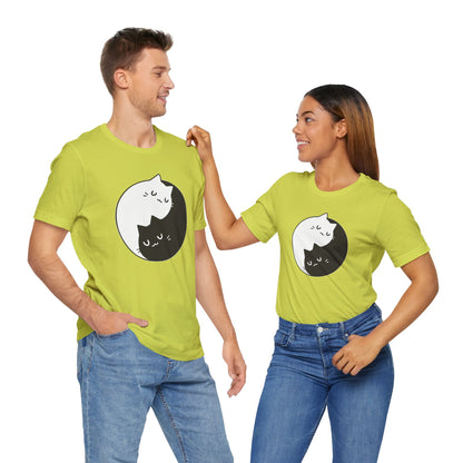 Meow and Zen: Cat Harmony Tee