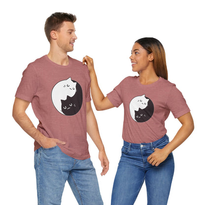 Meow and Zen: Cat Harmony Tee