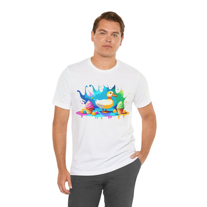 Ducky Delights: Quackin' Good Ice Cream Tee