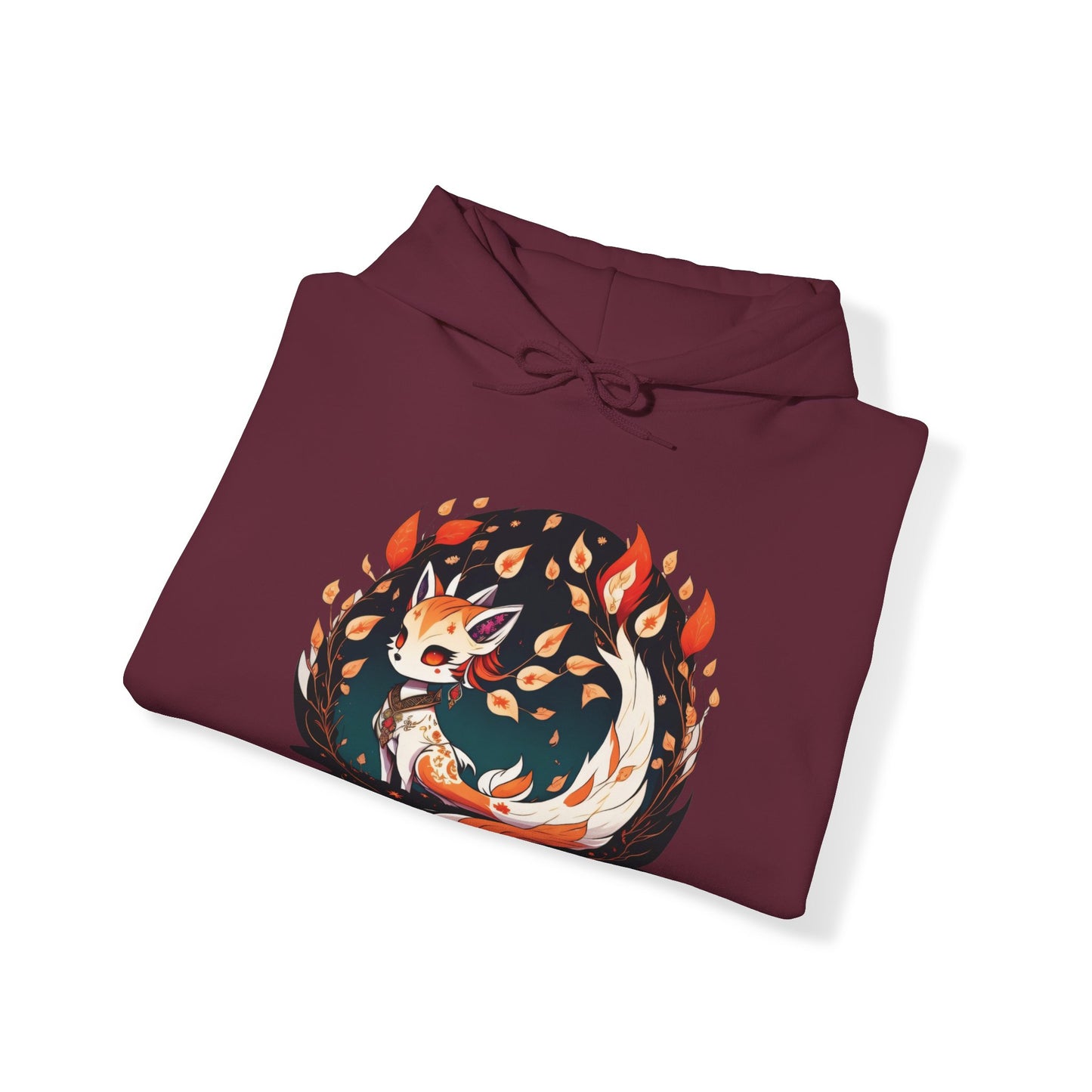 Flaming Blaze of the Mystic Fox hoodie