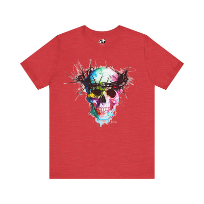 Glowing Grin: Radiant Skull Tee