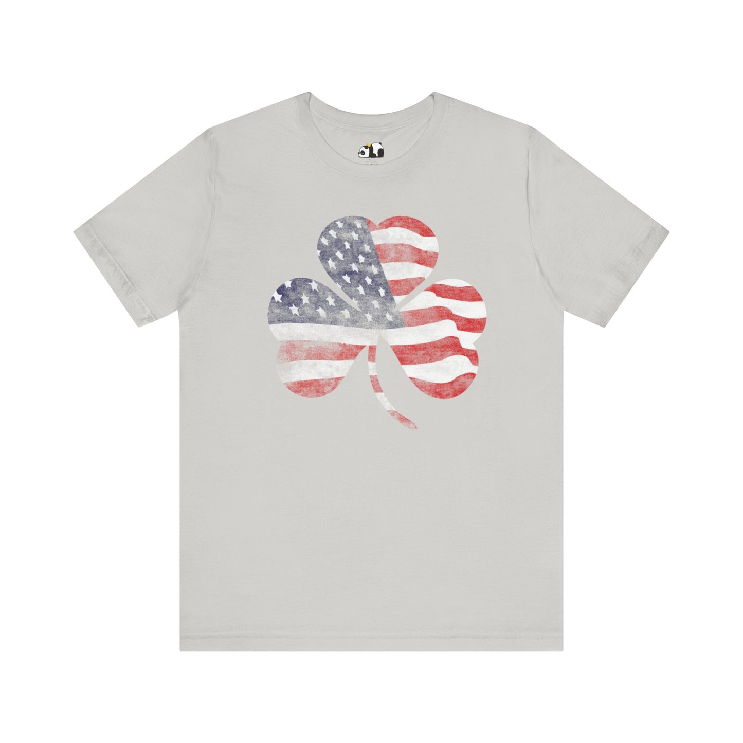 Lucky Land of Liberty: Shamrock Flag Shirt