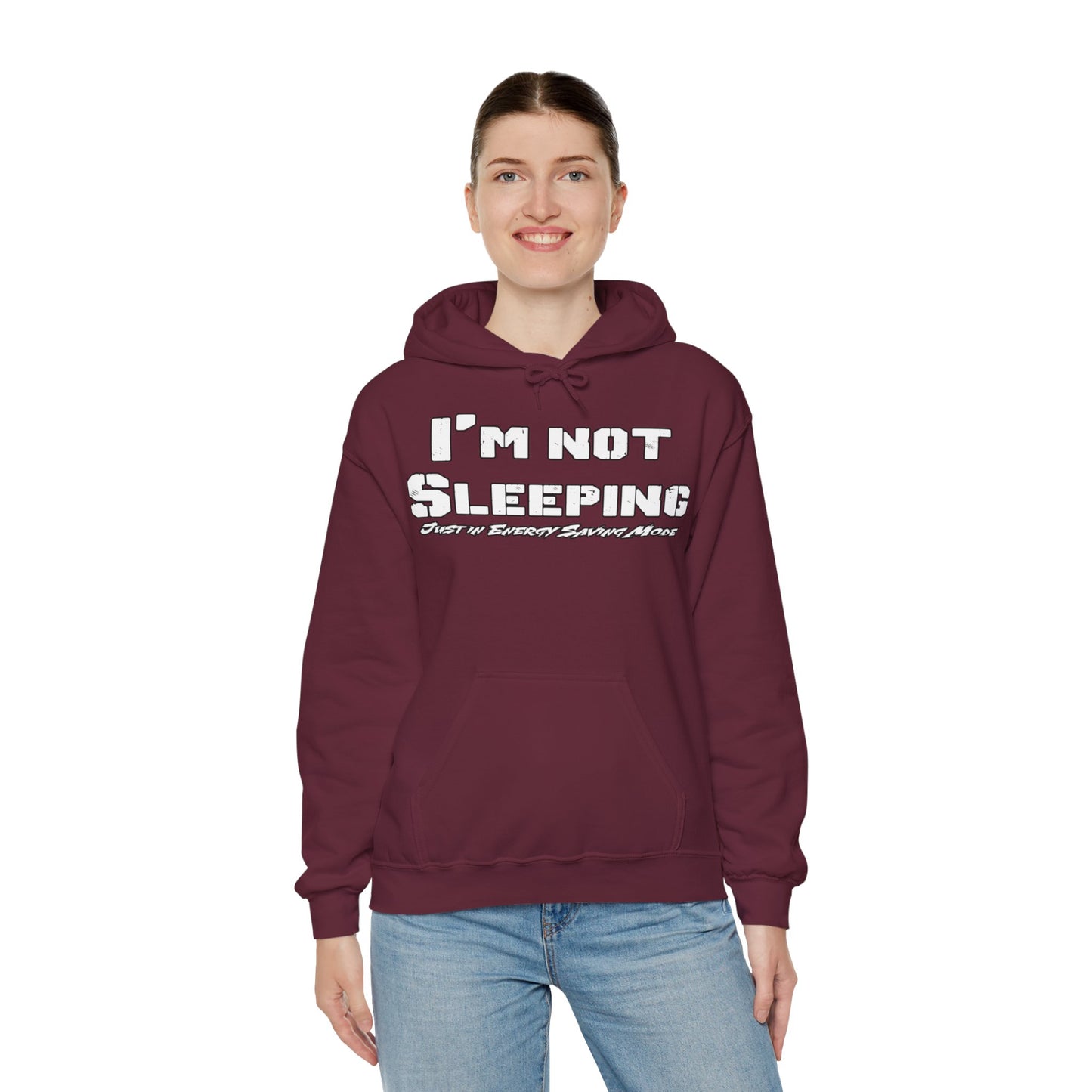 Restful Recharge: Not Sleeping Hoodie