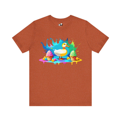 Ducky Delights: Quackin' Good Ice Cream Tee