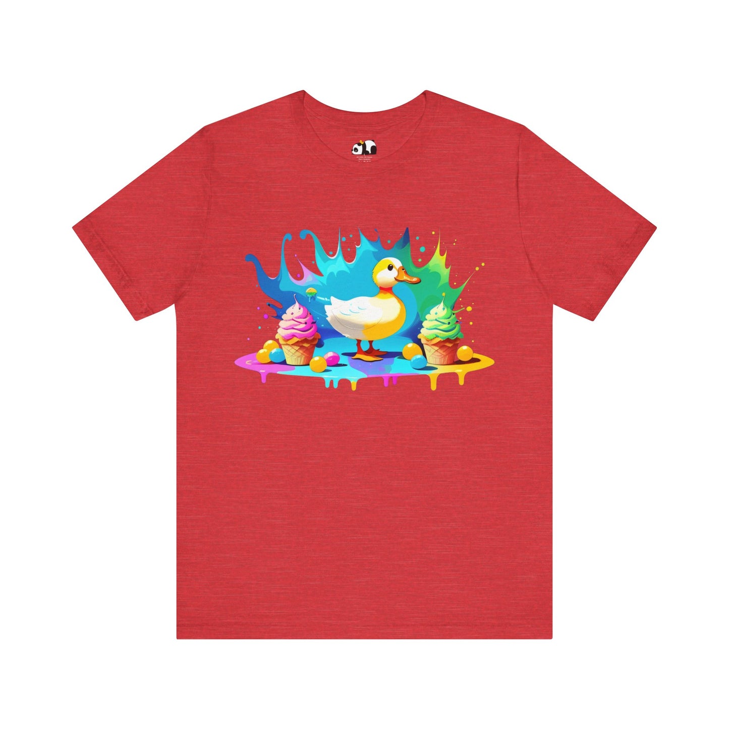 Ducky Delights: Quackin' Good Ice Cream Tee