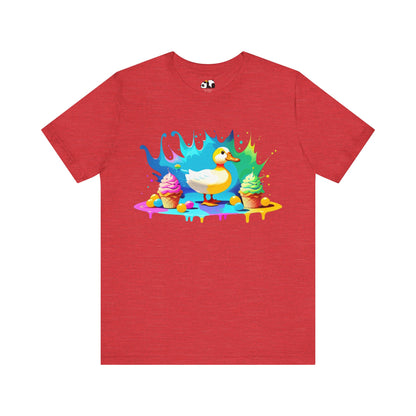 Ducky Delights: Quackin' Good Ice Cream Tee