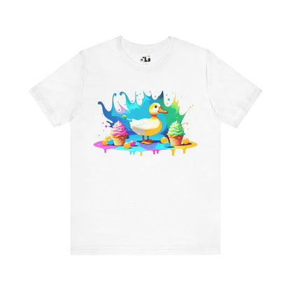 Ducky Delights: Quackin' Good Ice Cream Tee