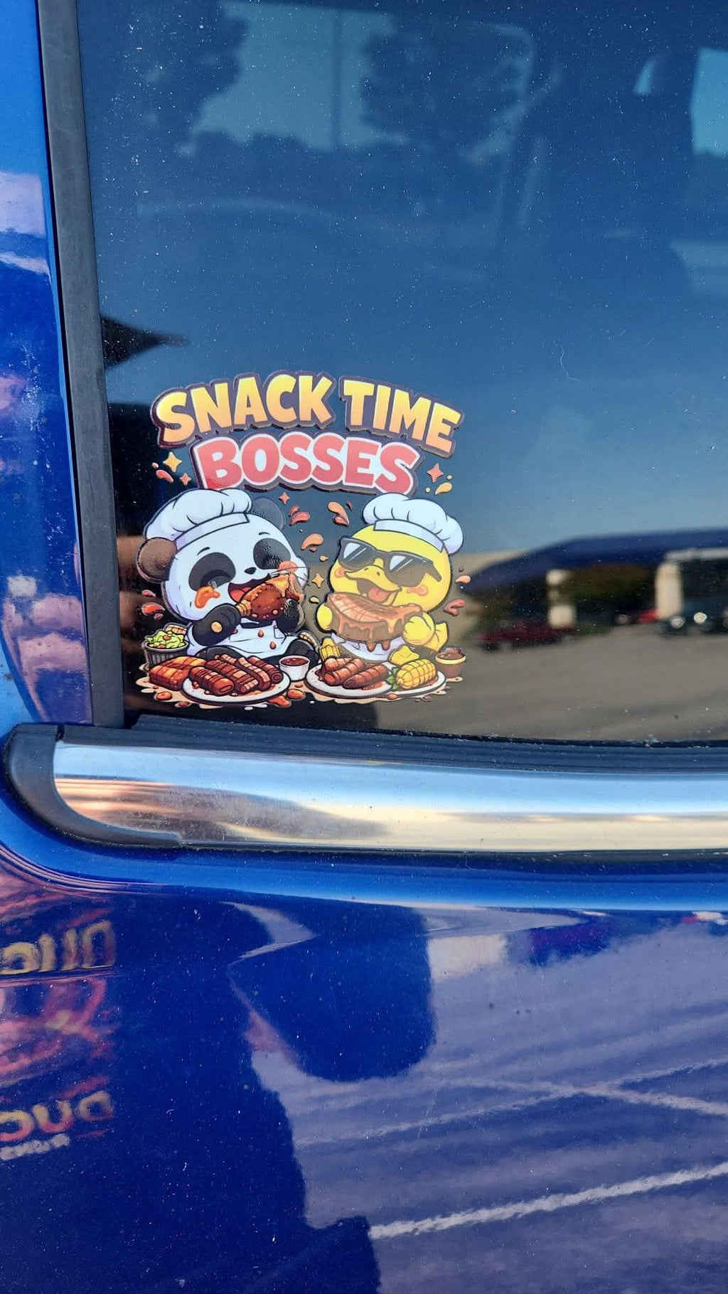Snack Time Bosses sticker